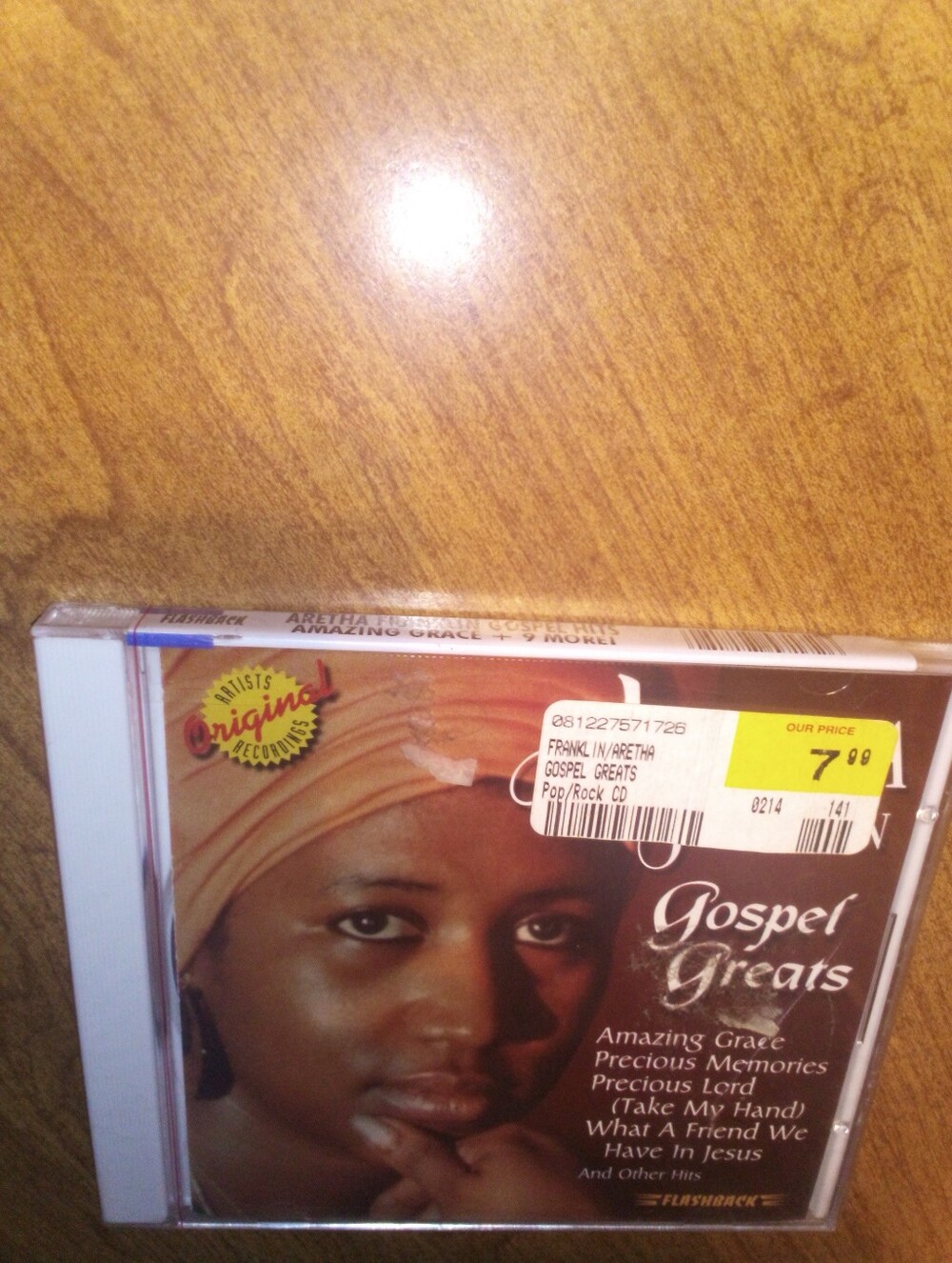 Aretha Franklin Gospel Greats 1999 Flashback Records CD Sealed